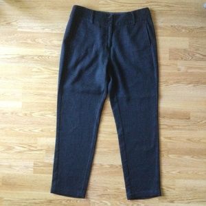 Poetry  Linen / Wool Trousers Navy Blue Pants US 10